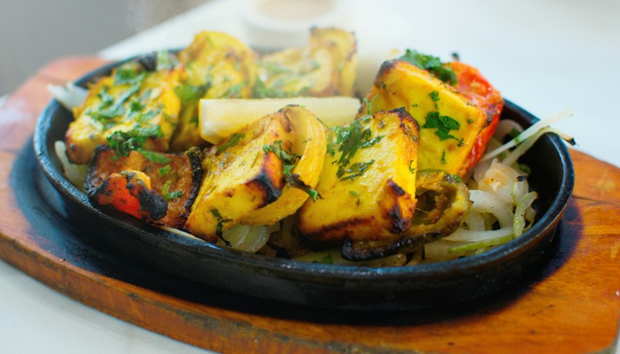 Grilled tikka platter
